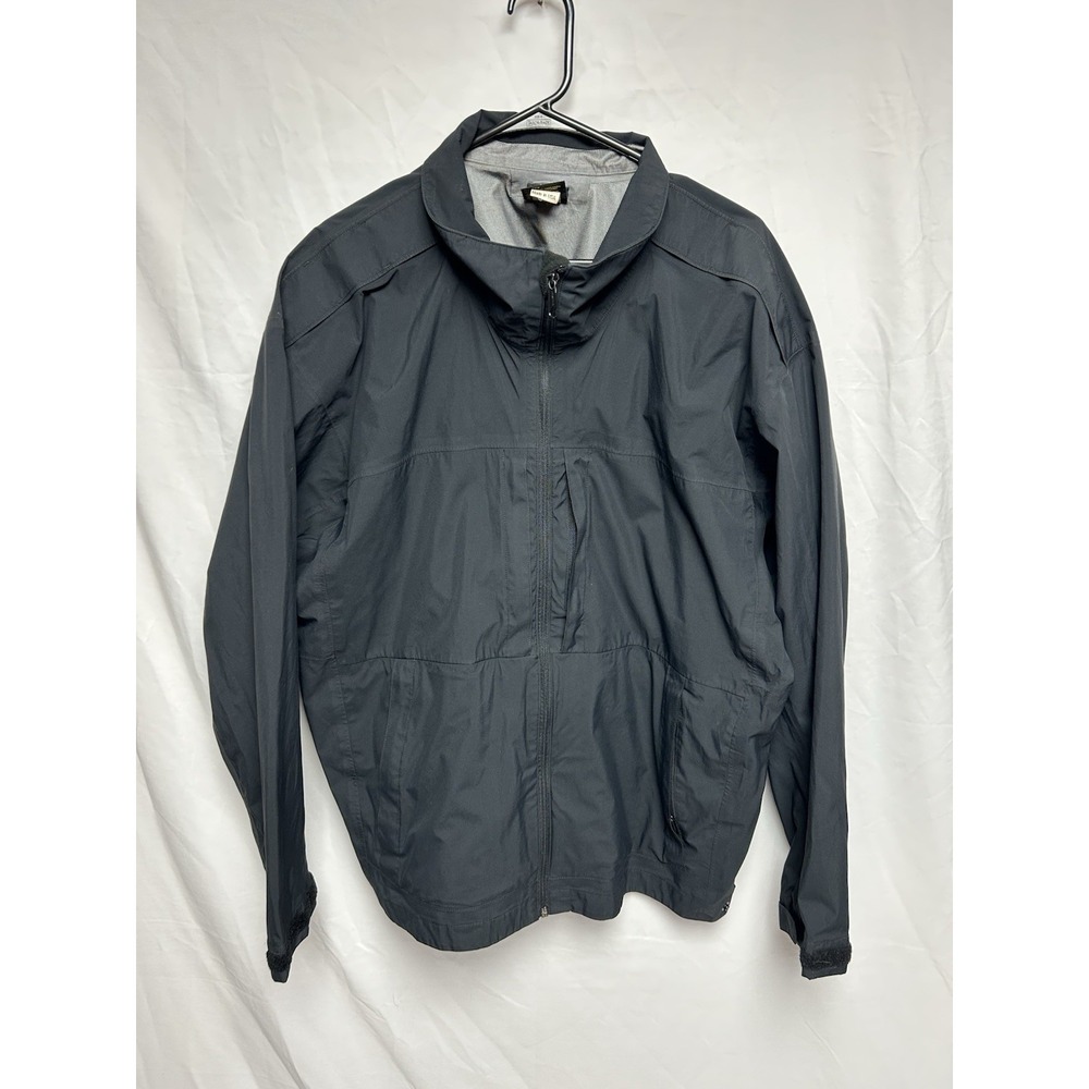 Forum GORE-TEX Jacket Mens XXL Made USA Waterproof Windbreaker Black Full Zip